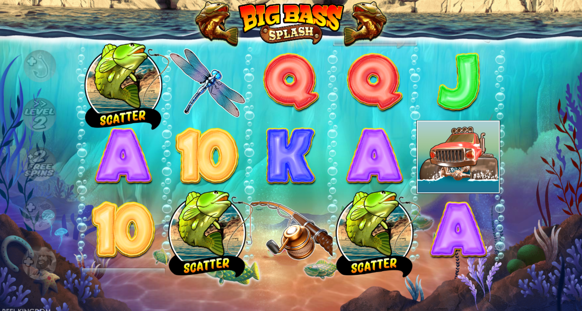 Бонусная игра Big Bass Splash